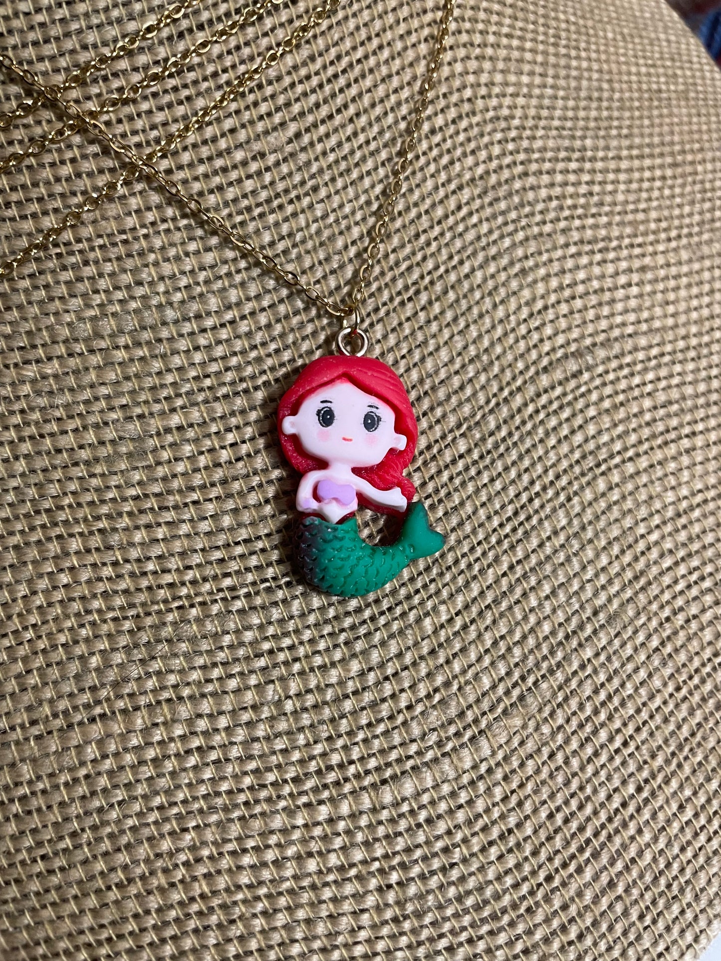 Snowman & Princess Pendant Necklaces